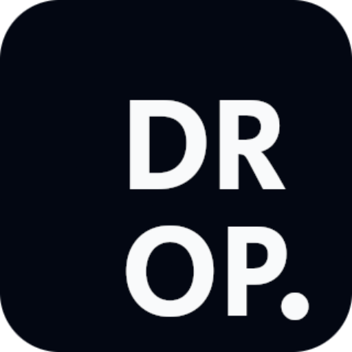 Drop logo